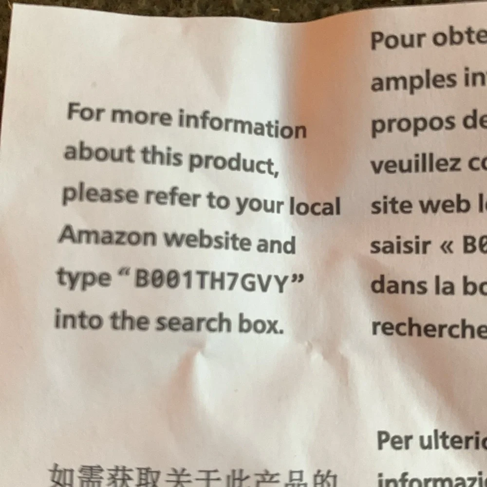 Amazon Basics never used